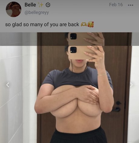 Bellegreyy erotic pornstar picture