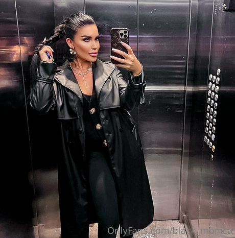 black monica model exclusive pic