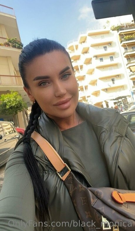 black monica erotic model photo