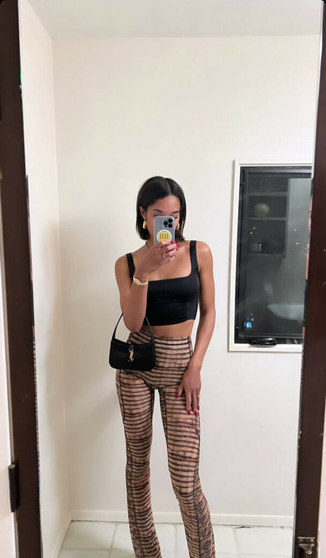 Laura Harrier model beautiful pic