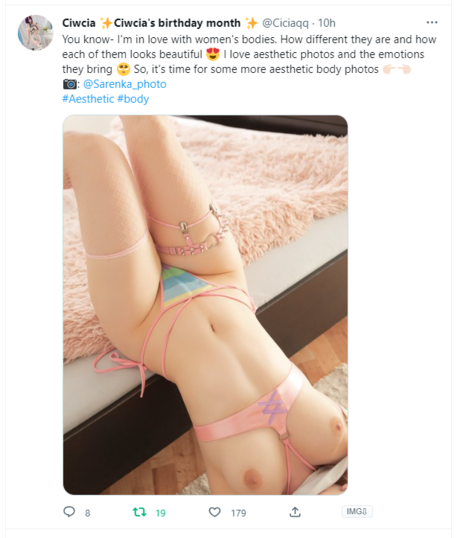 Ciwcia model high quality pictures