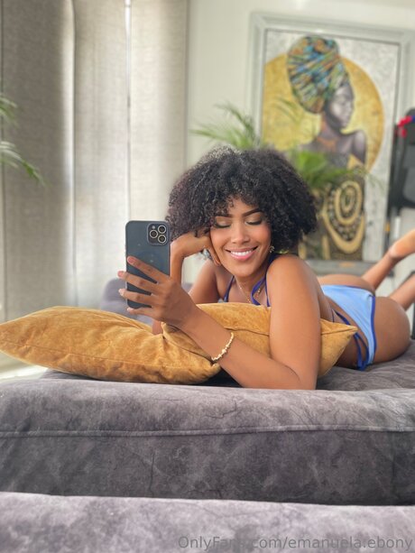 Emanuela Ebony model naked images