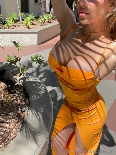 Spoiled Elf model erotic photo