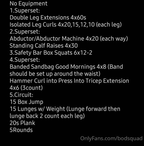 Bodsquad perfect model galleries