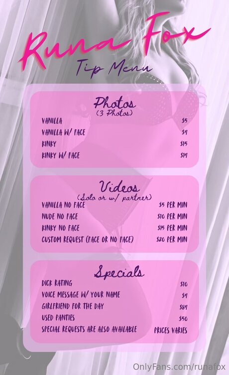 Runafox pornographic star images