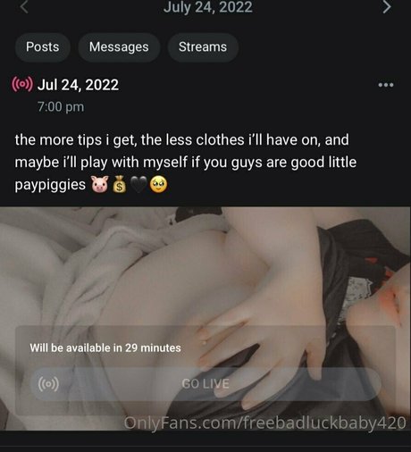 freebadluckbaby420 model pretty galleries