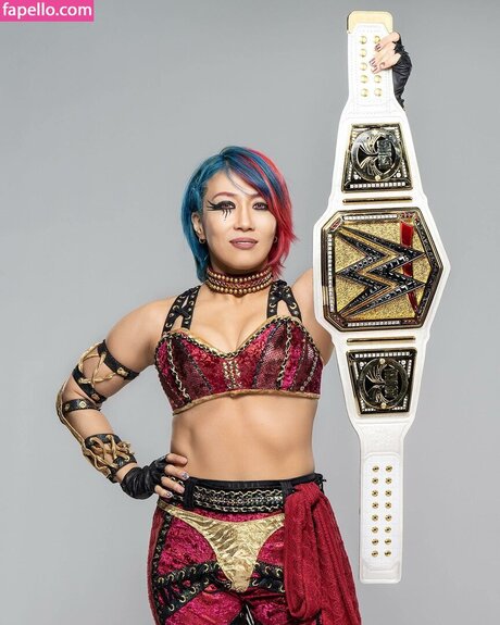 Asuka WWE art model image