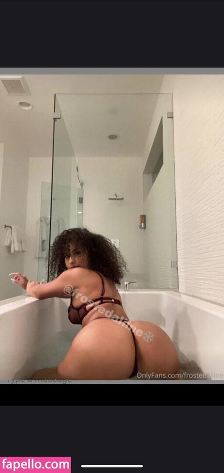 Frosted Aliine star pretty pic