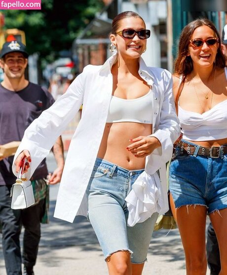 Bella Hadid pornstar exclusive photos