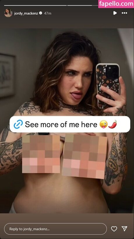 Jordy Mackenz nude model picture