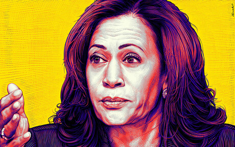 Kamala Harris erotic model picture