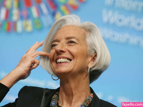 Christine Lagarde model art archive