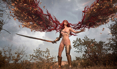 Elden Cosplay model perfect img