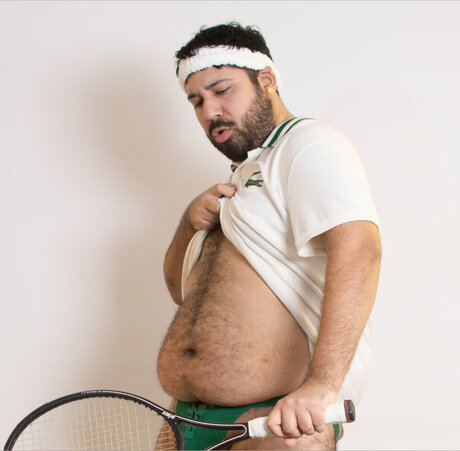 Tincho Tennis session happening NOW_ star erotic photos