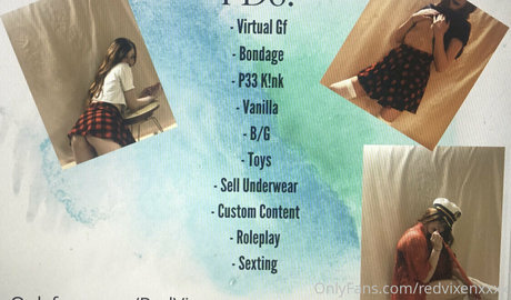 redvixenxxxx pornstar exclusive picture