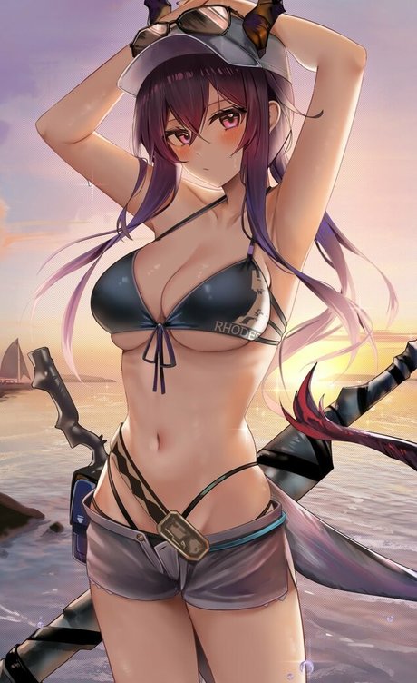 Arknights naked model photo