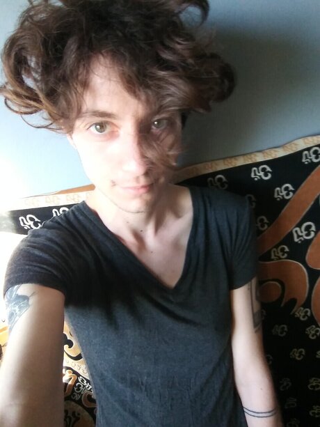 Wesley Hunter FTM pornstar art pics