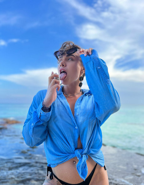 olga le belier model exclusive gallery