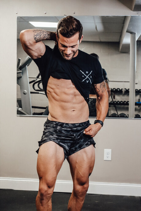 David McTigue pretty model image