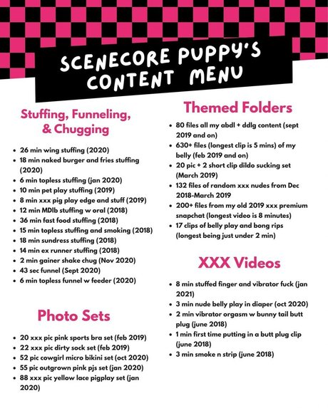 scenecore puppy nudes model photo