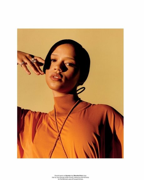 Taylor Russell model beautiful photos