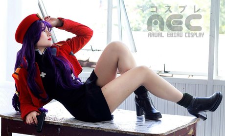 Arual Ebiru Cosplay hot model image