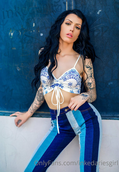 inkedariesgirl art pornstar archive