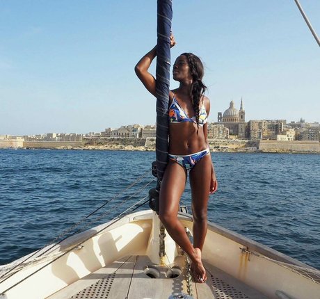 AJ Odudu pretty model images