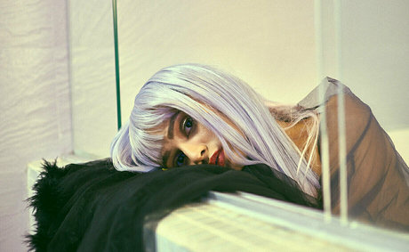 morgana bluee art model picture