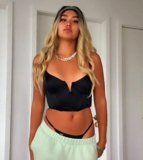 April Blue model hot photos