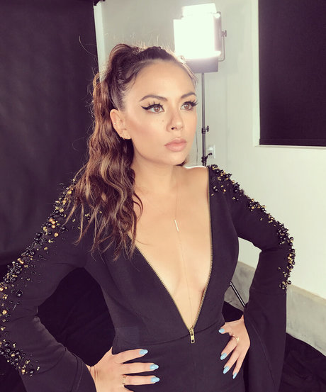 Janel Parrish model nice photos