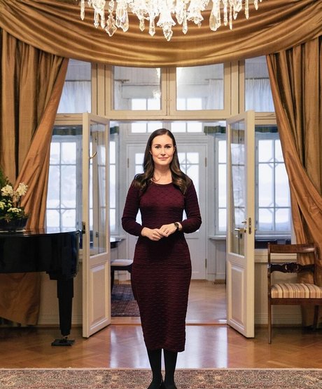 Sanna Marin pornographic model pics