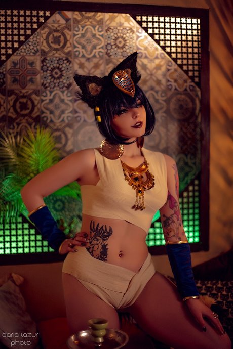 Bizarre Deer model adult photo