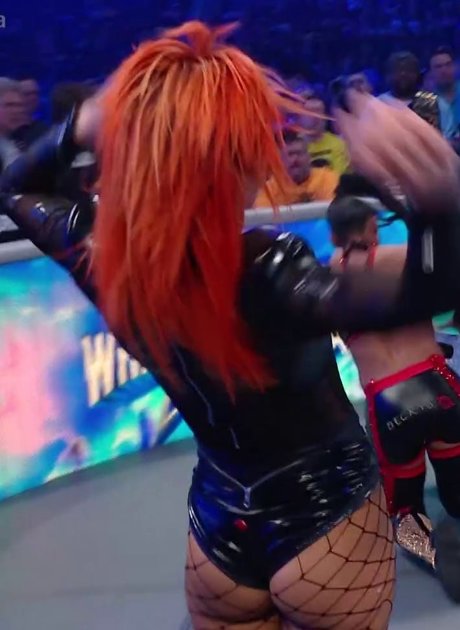 Becky Lynch sexy pornstar pics