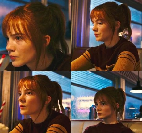 Freya Allan erotic model pic