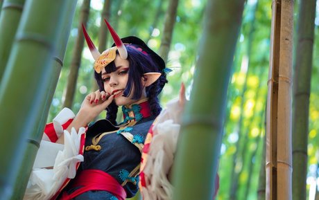 Himee lily model exclusive picture