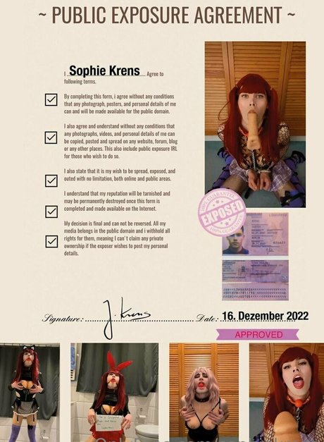 sophiekrens hot pornstar gallery