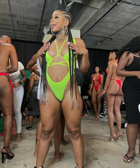 Chrisean Rock star erotic pic