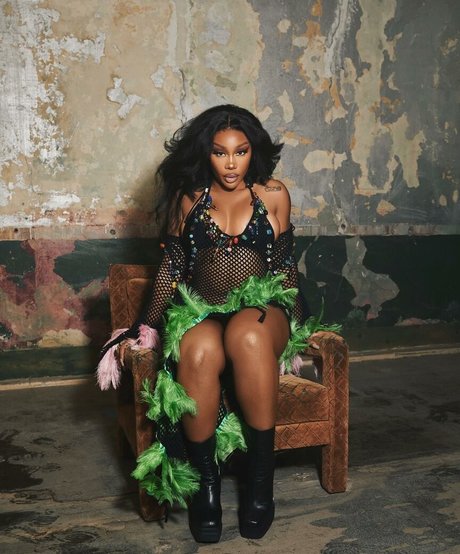 SZA sexy pornstar photos