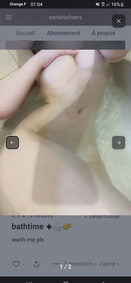 Leak Sereinsilvers star pornographic pic