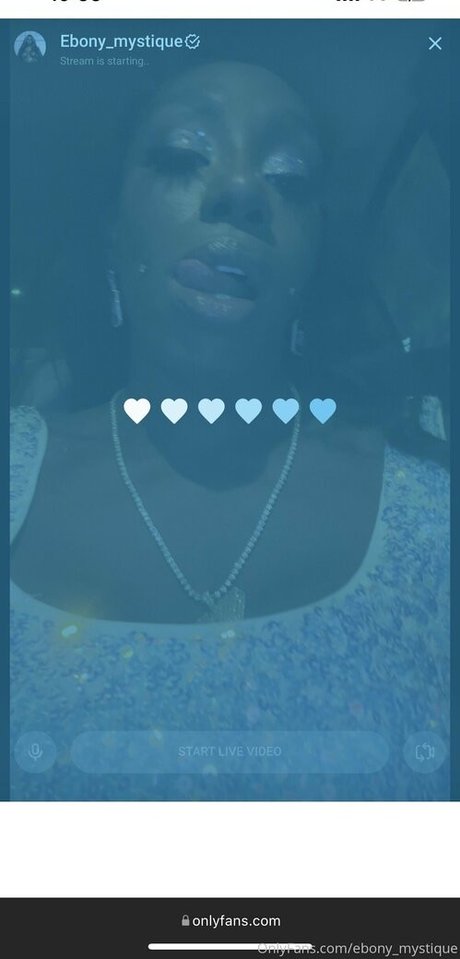 Ebony Mystique model hot image