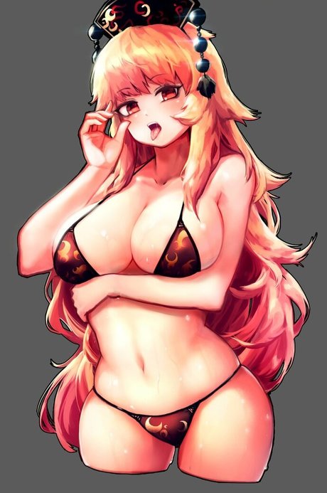 Touhou Project erotic model photos