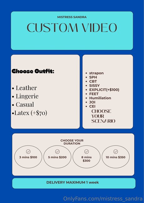 Mistress Sandra actress pic