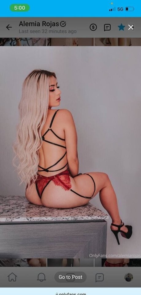 Alemia Rojas model art pics