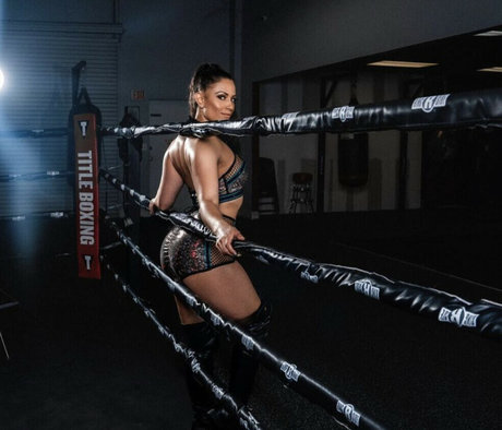 AEW Dasha Kuret exclusive star pics