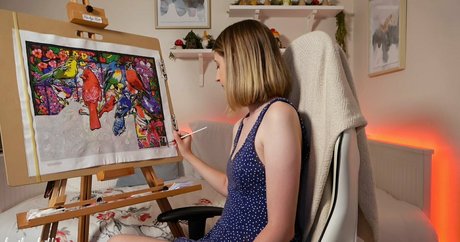 xohaileyhill art star photo