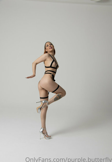 purple butterfly model img