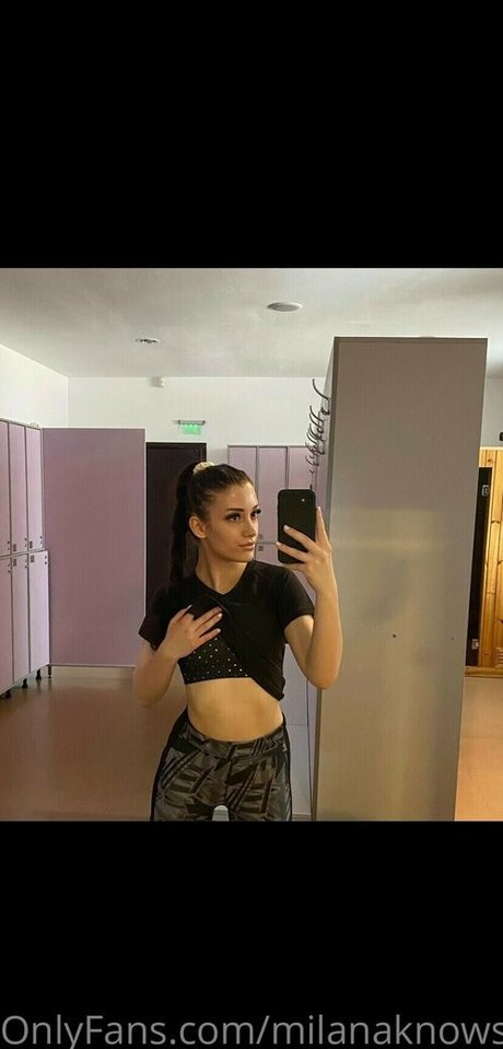 Milana Knows adult star pics
