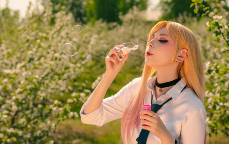 blonde babe onlyfans pornographic photo