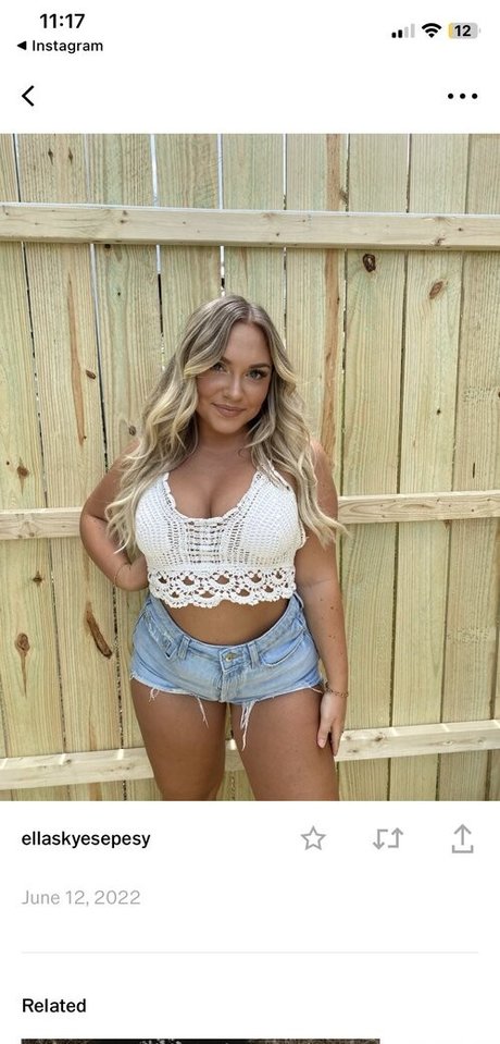 Ellaskyesepesy pornstar free photo